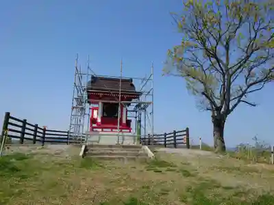 男浅間神社の本殿・本堂