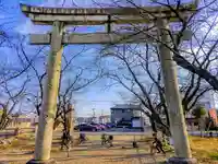 布袋神社(忠魂社)の鳥居