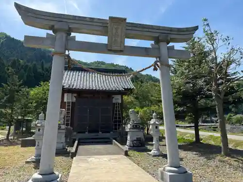 坂門一言神社の鳥居