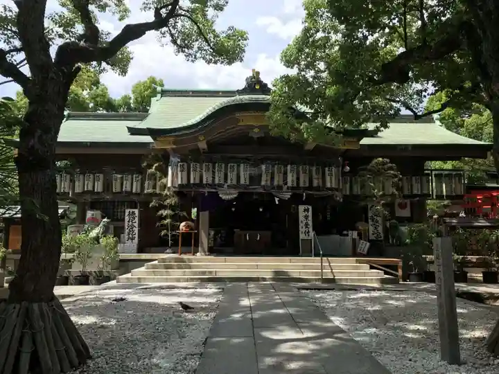 高津宮の本殿・本堂