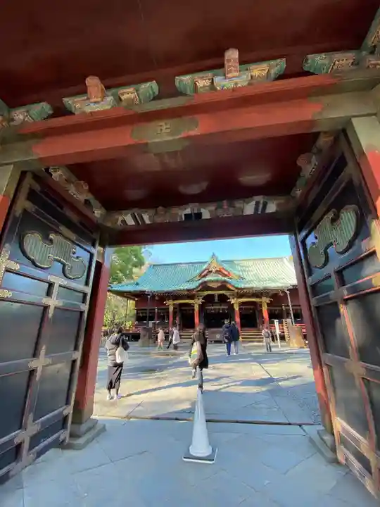 根津神社の山門・神門