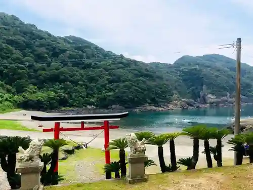 八島神社の鳥居