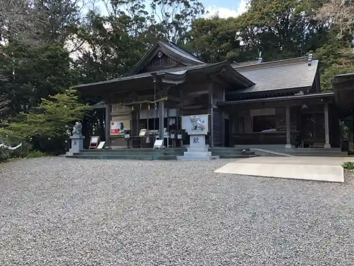 阿波々神社の本殿・本堂