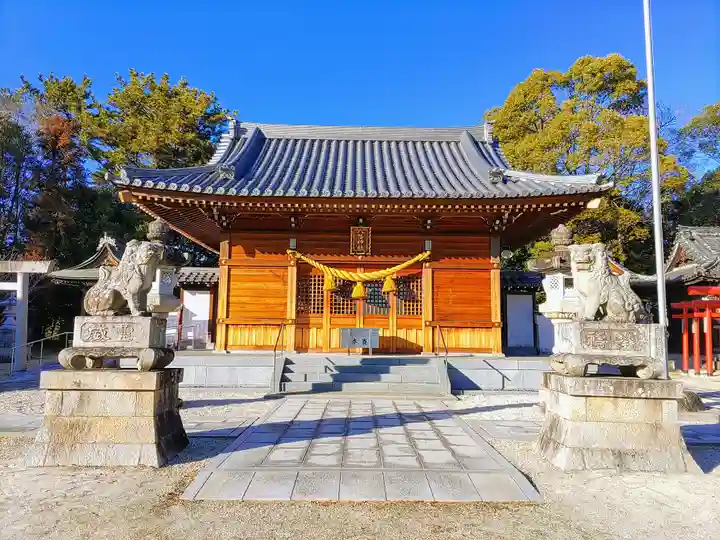 根崎八幡神社の本殿・本堂