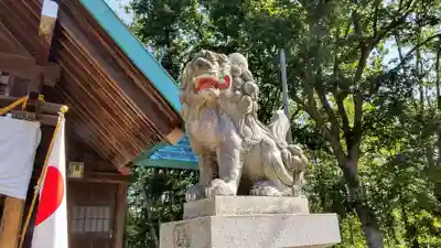 峰延神社の狛犬