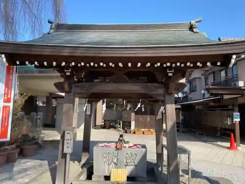 川越八幡宮の手水舎