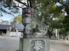 小垣江神明神社の狛犬