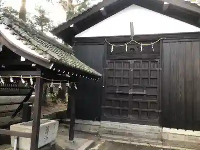 那波加神社の手水舎