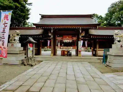 亀ケ池八幡宮の山門・神門