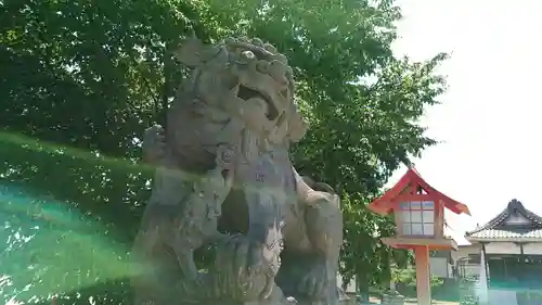 赤城久伊豆神社の狛犬