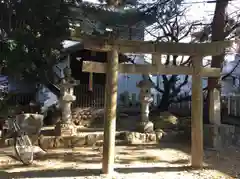 川面神社の鳥居