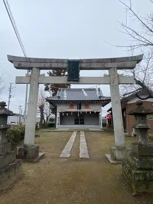 八幡神社の鳥居