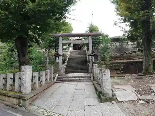 西向天神社の鳥居