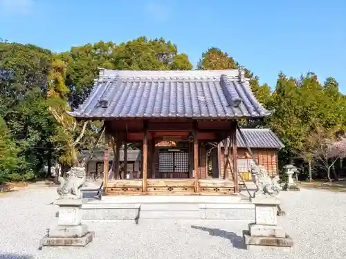 神明社（西一色神明社）の本殿・本堂