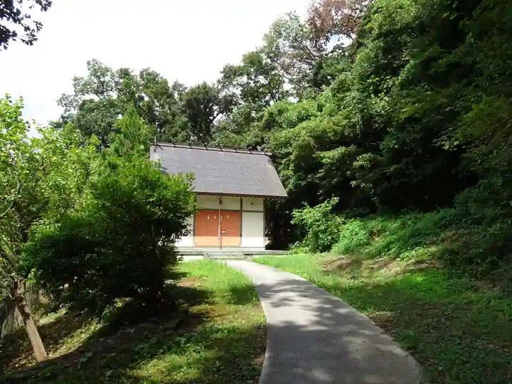 下谷戸神明社の本殿・本堂