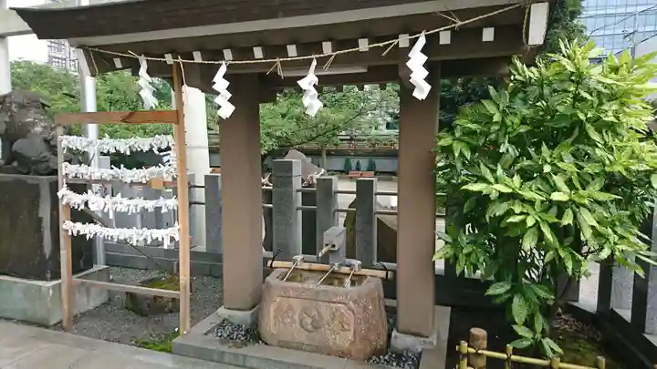 御穂鹿嶋神社の手水舎
