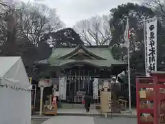 鎮守氷川神社の本殿