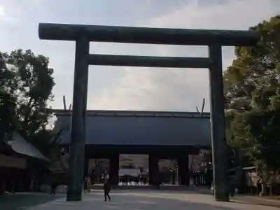 靖國神社の鳥居