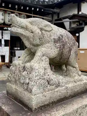 摩利支天堂 禅居庵の狛犬