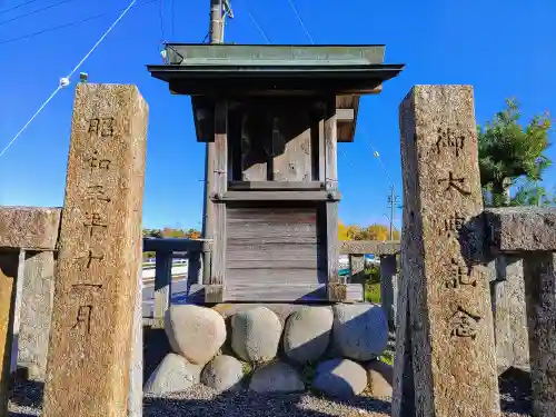 津島社（玉野）の本殿・本堂