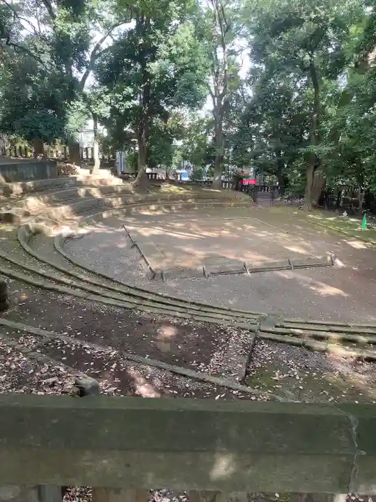 世田谷八幡宮の庭園