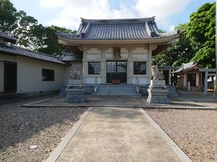 神明社の本殿・本堂