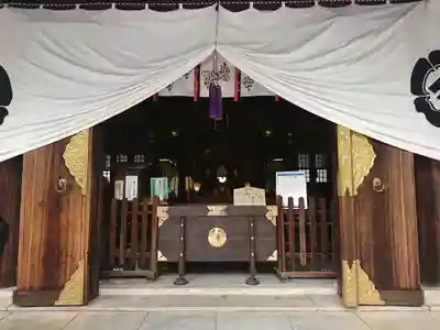 松陰神社の本殿・本堂