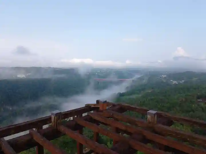 高森神社の景色
