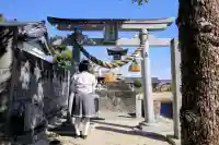 白山神社の鳥居