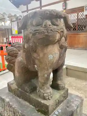 吉祥院天満宮の狛犬