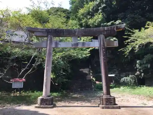 下立松原神社の鳥居