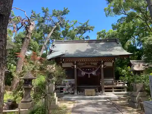 鳴尾八幡神社の本殿・本堂
