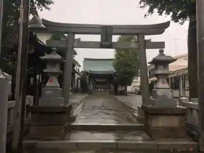 東林間神社の鳥居