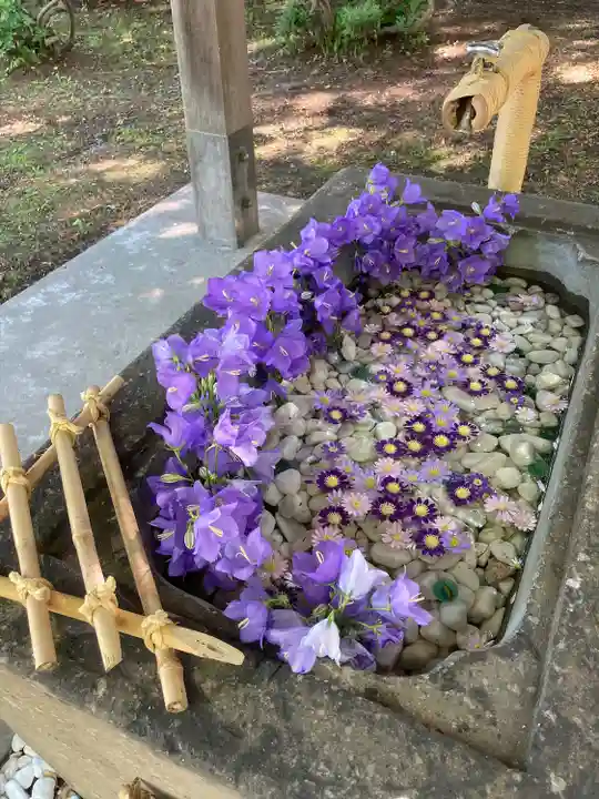 北広島市総鎮守 廣島神社の手水舎