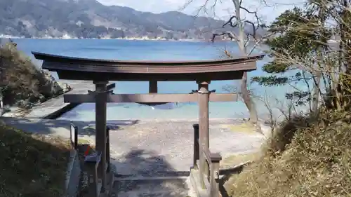 荒神社の鳥居