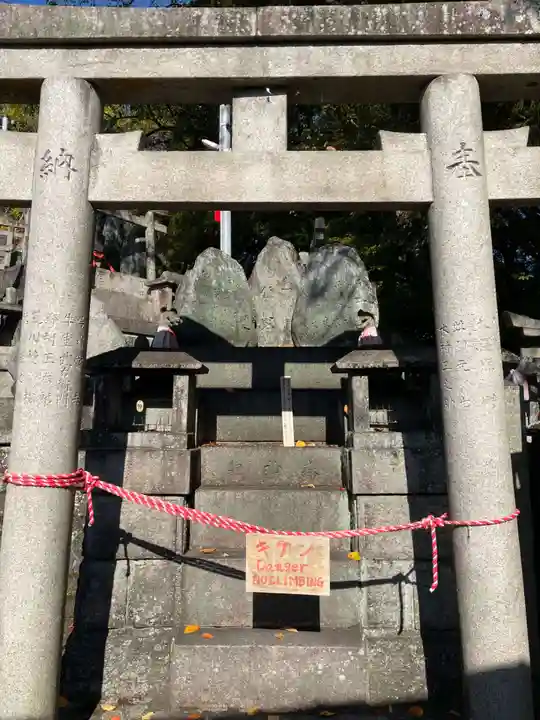 伏見稲荷大社二ノ峰(中之社神蹟・青木大神)(京都府)