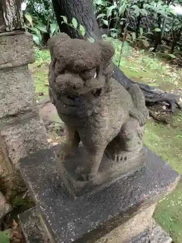 大直禰子神社の狛犬