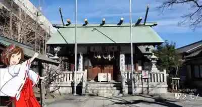 小菅神社の本殿・本堂