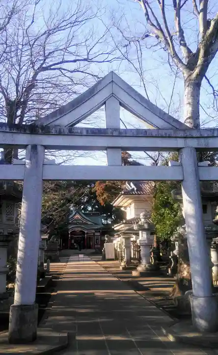 日枝神社水天宮の鳥居