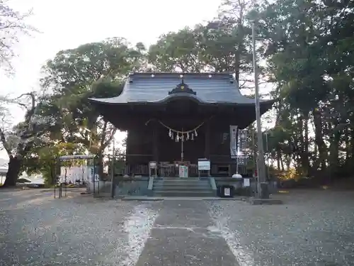 金井八幡神社の本殿・本堂