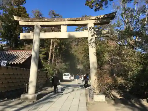 鶴岡八幡宮の鳥居