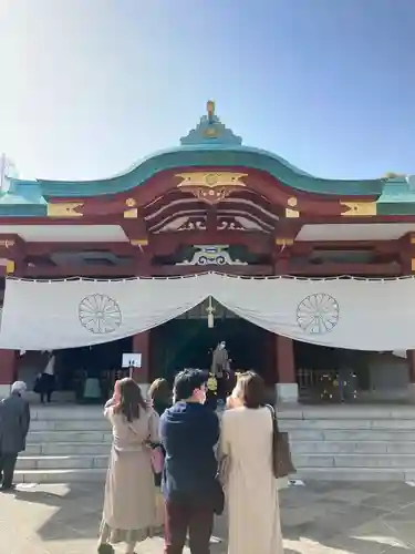 日枝神社の本殿・本堂