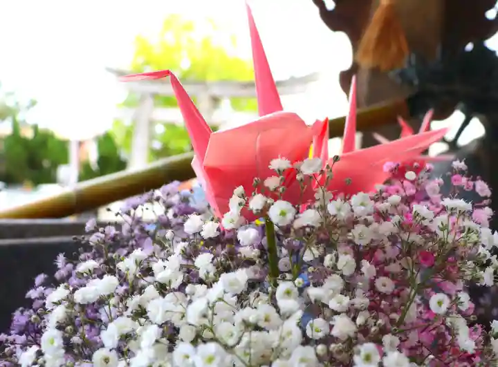 三津厳島神社の手水舎