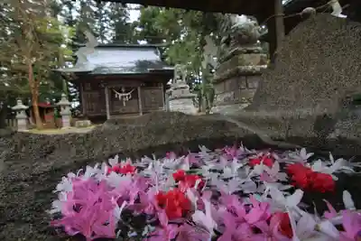 田村神社の手水舎