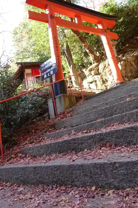 柳谷観音 楊谷寺の鳥居