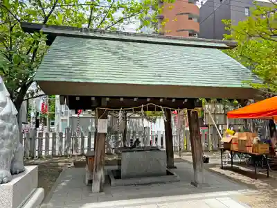 北海道神宮頓宮の手水舎