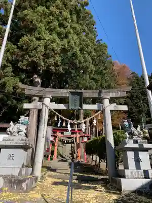 鏑八幡神社の鳥居