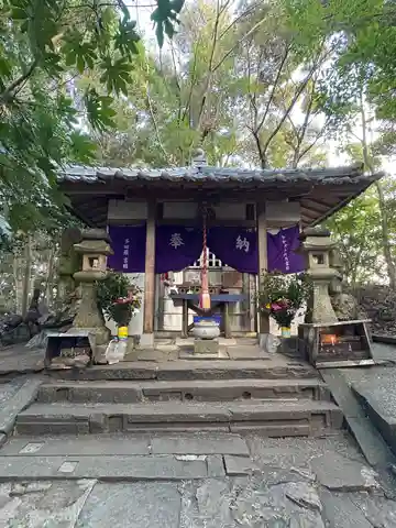 青龍寺奥の院(波切不動)の本殿・本堂