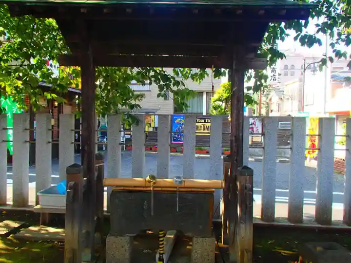 須賀神社の手水舎
