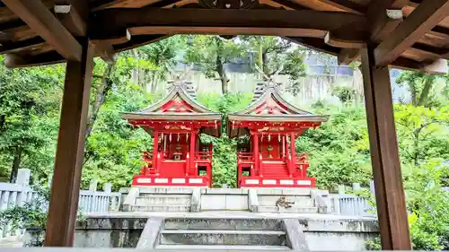 白金氷川神社の末社